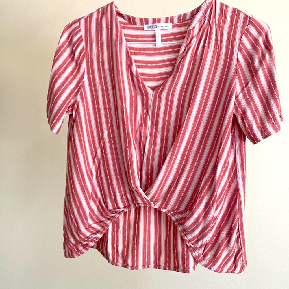 Bcbg generation high low shirt